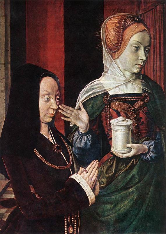 Master of Moulins Mary Magdalen and a Donator china oil painting image